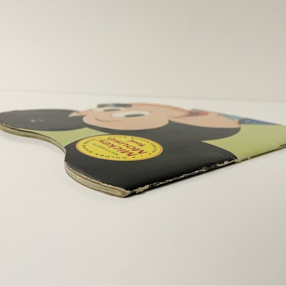 Vintage 1965 Walt Disney Mickey Mouse Golden Shape Book Paperback - Picture 5 of 15